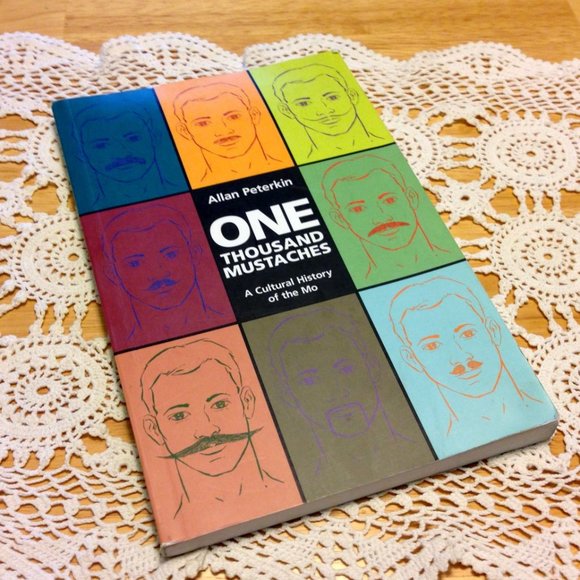 3 for $10 book sale! Humor, History - One Thousand Mustaches - Picture 1 of 9
